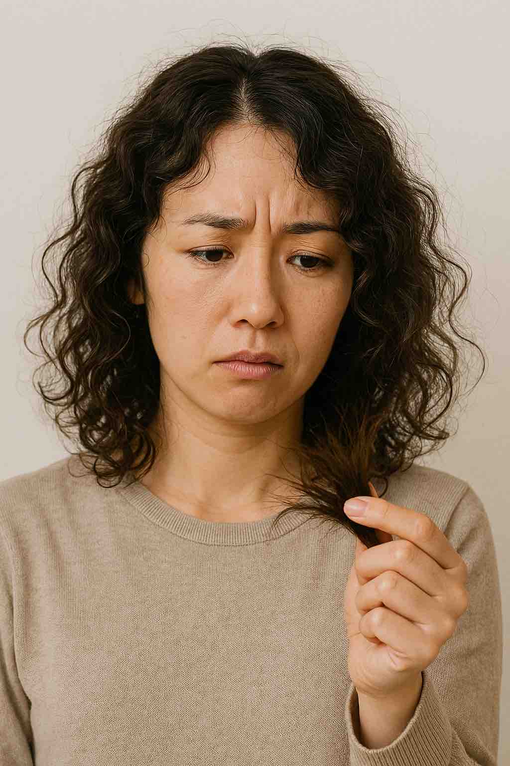 パーマで枝毛の原因と対策