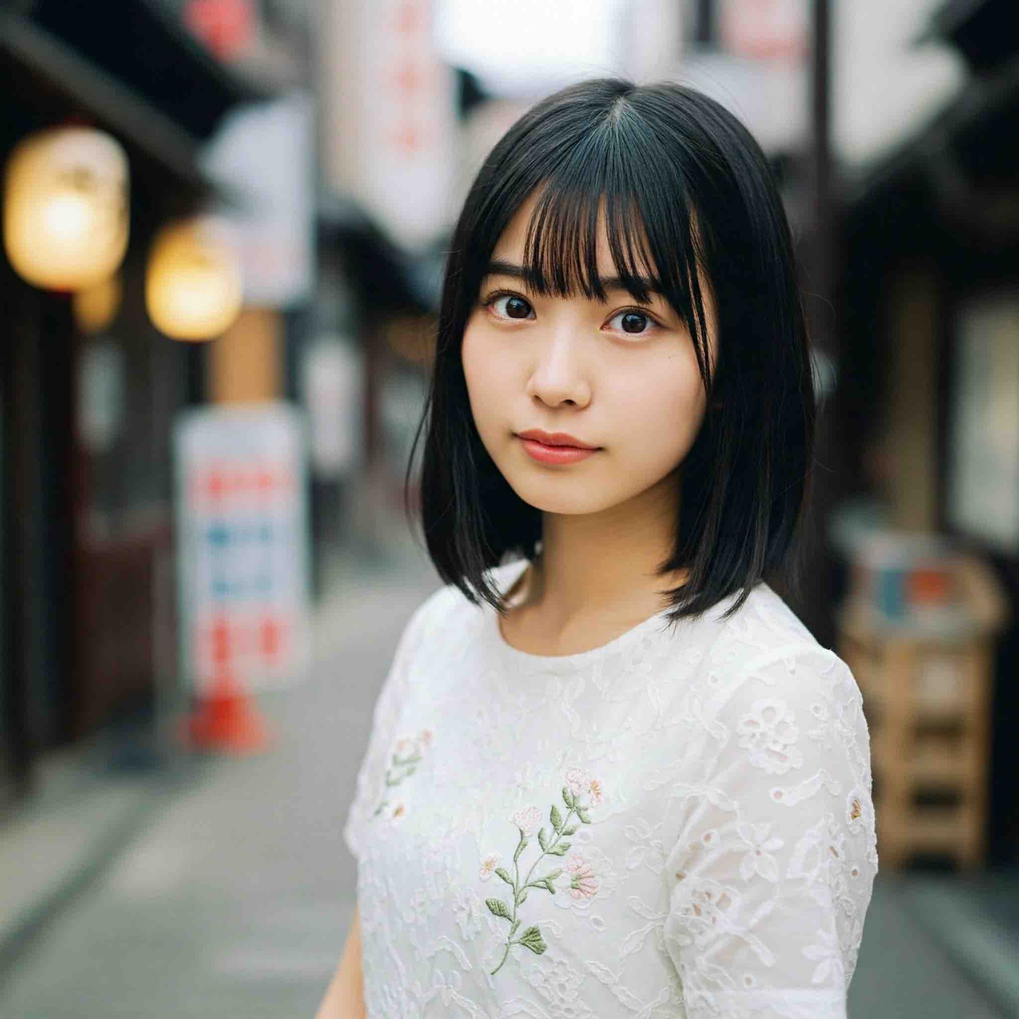 小顔に見える髪型で丸顔を魅力的に見せるポイント