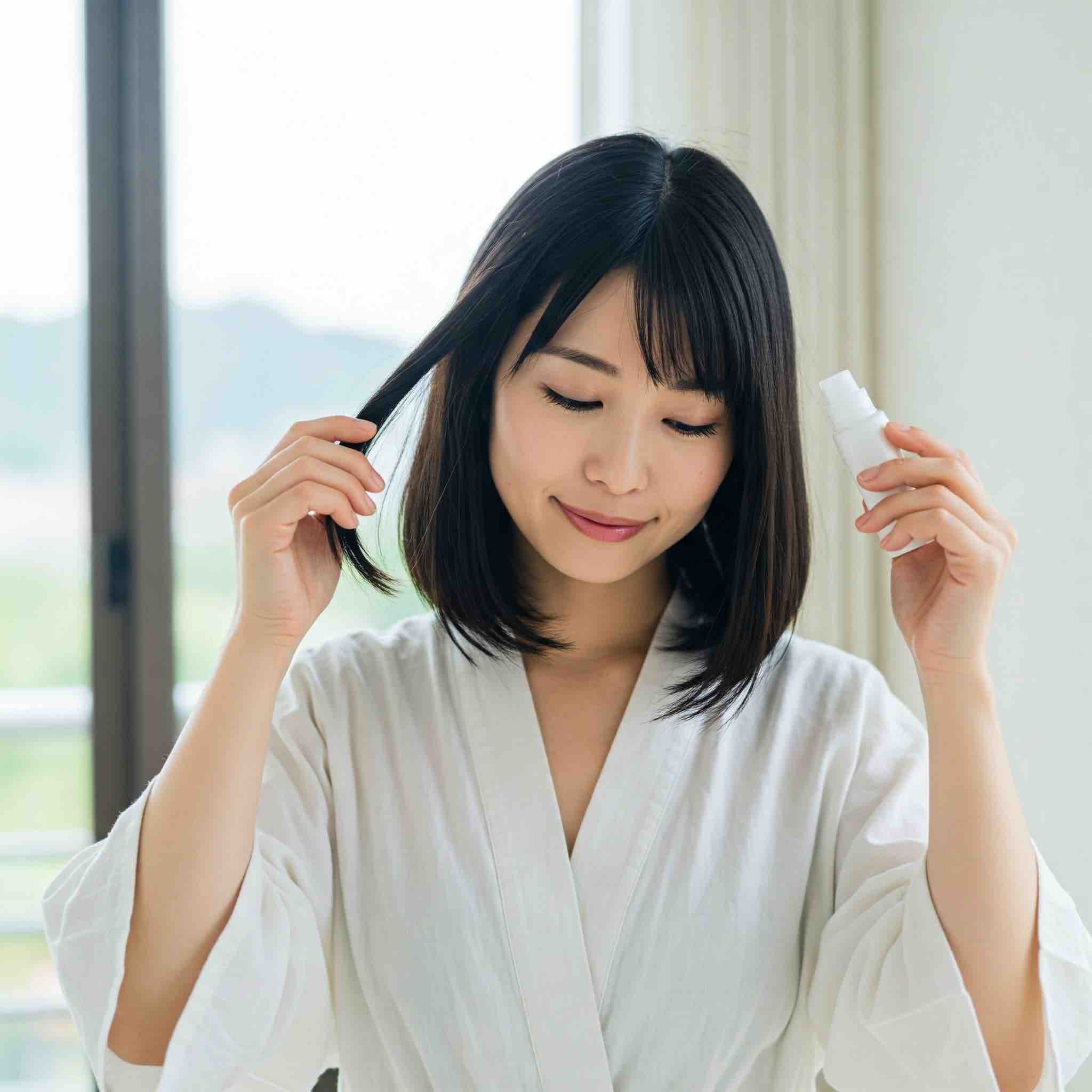 枝毛を自分で切る際の正しい方法