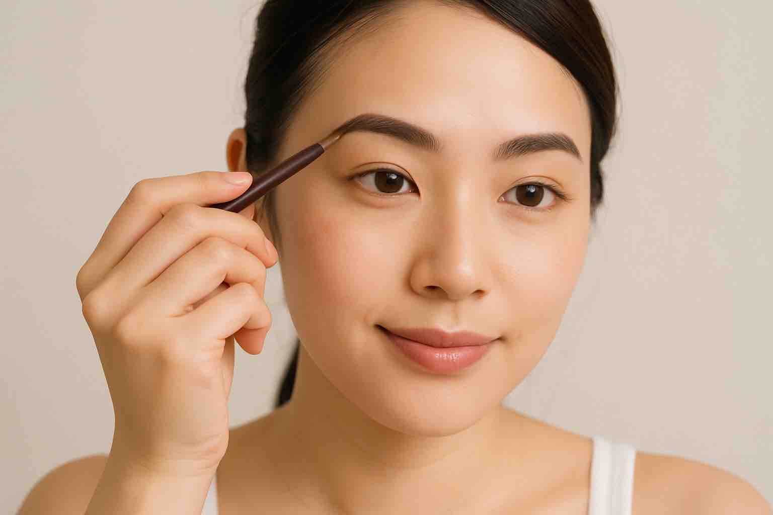 小顔メイクに効果的な眉毛の整え方と描き方
