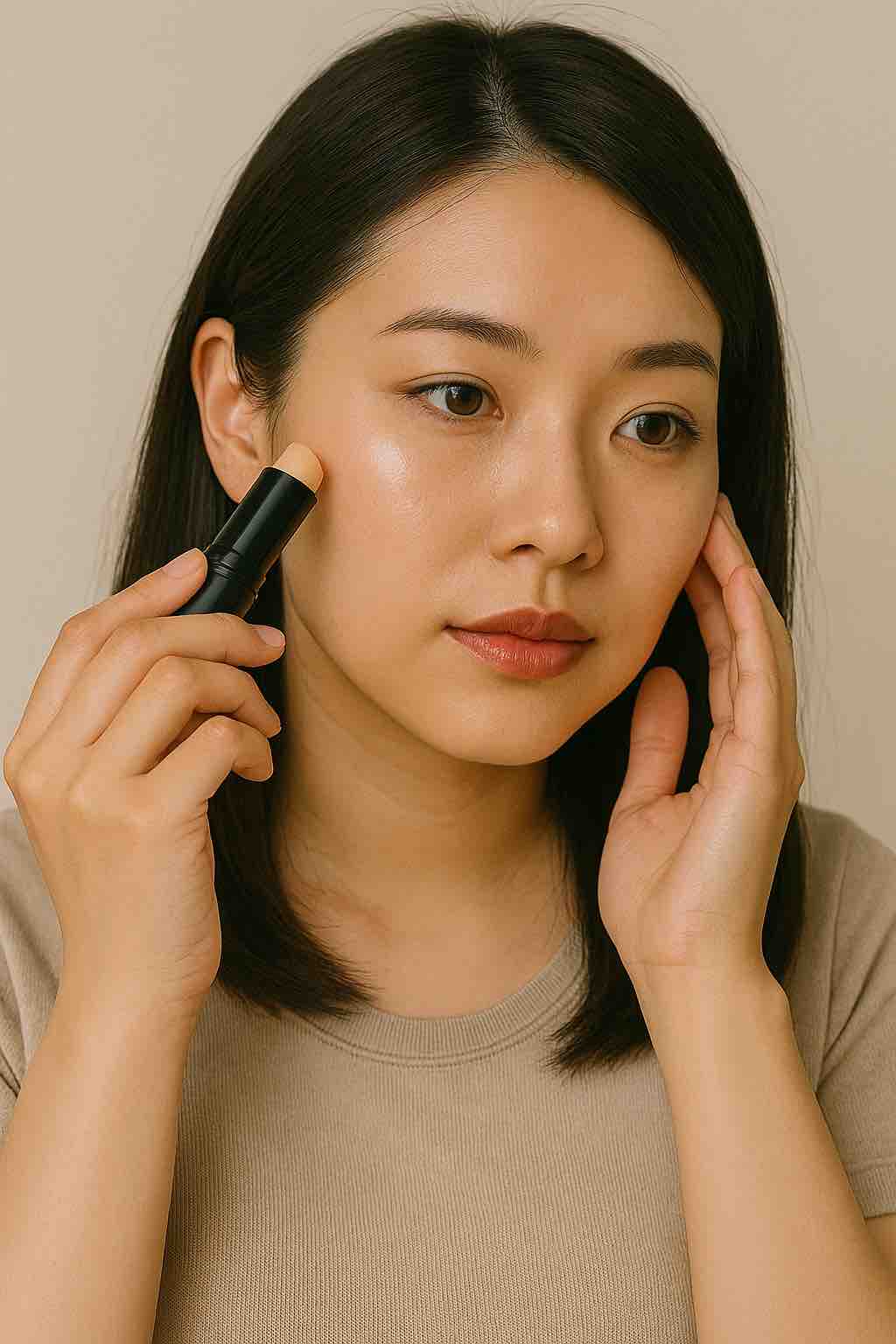 小顔メイクに効果的なハイライトの基本