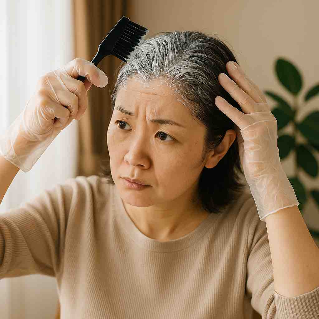 白髪染めで髪が傷む?頻度や注意点